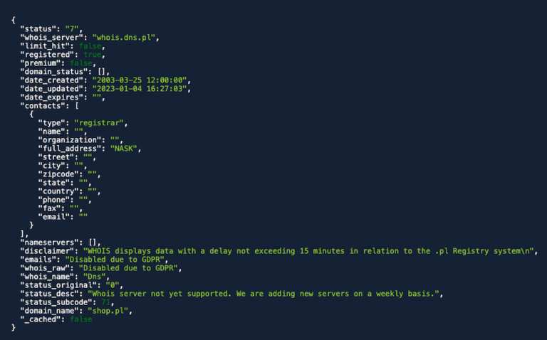Who Pl Understanding .pl WHOIS: A Guide to Poland's Internet Identity - WhoAPI ...